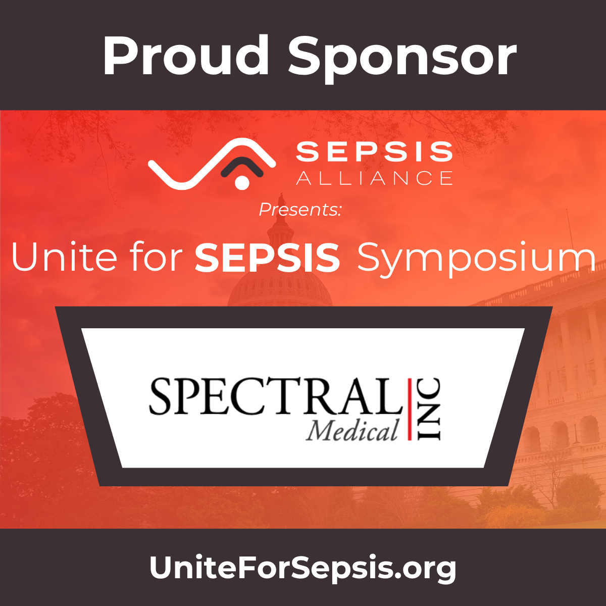 Sepsis Alliance Sponsor Badge